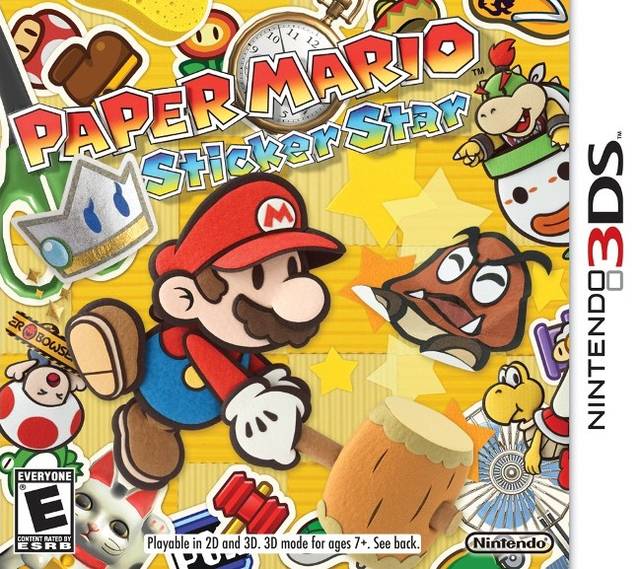 Paper Mario: Sticker Star (3DS, Used)