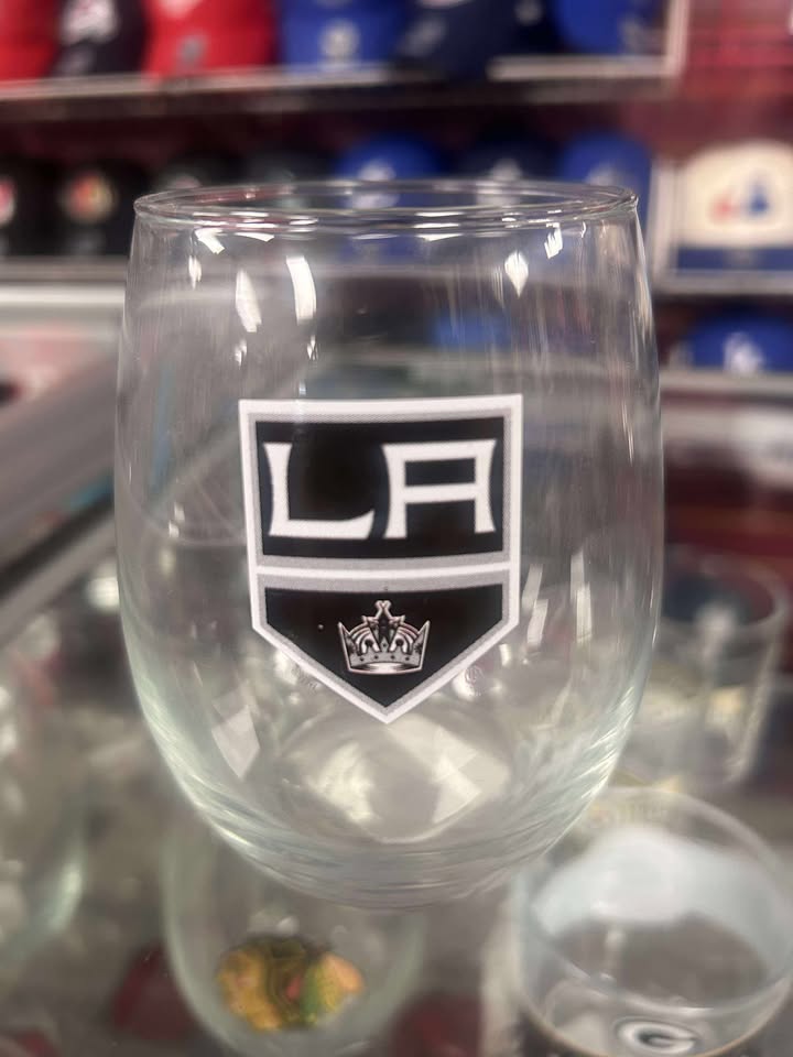 Wine Glass - Stemless NHL: Los Angeles Kings
