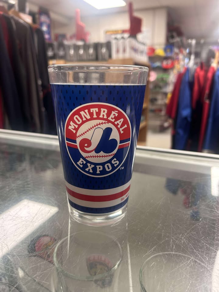 Glass - Jersey Glass MLB: Montreal Expos