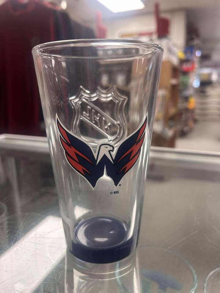 Glass - Embellished Logo NHL: Washington Capitals