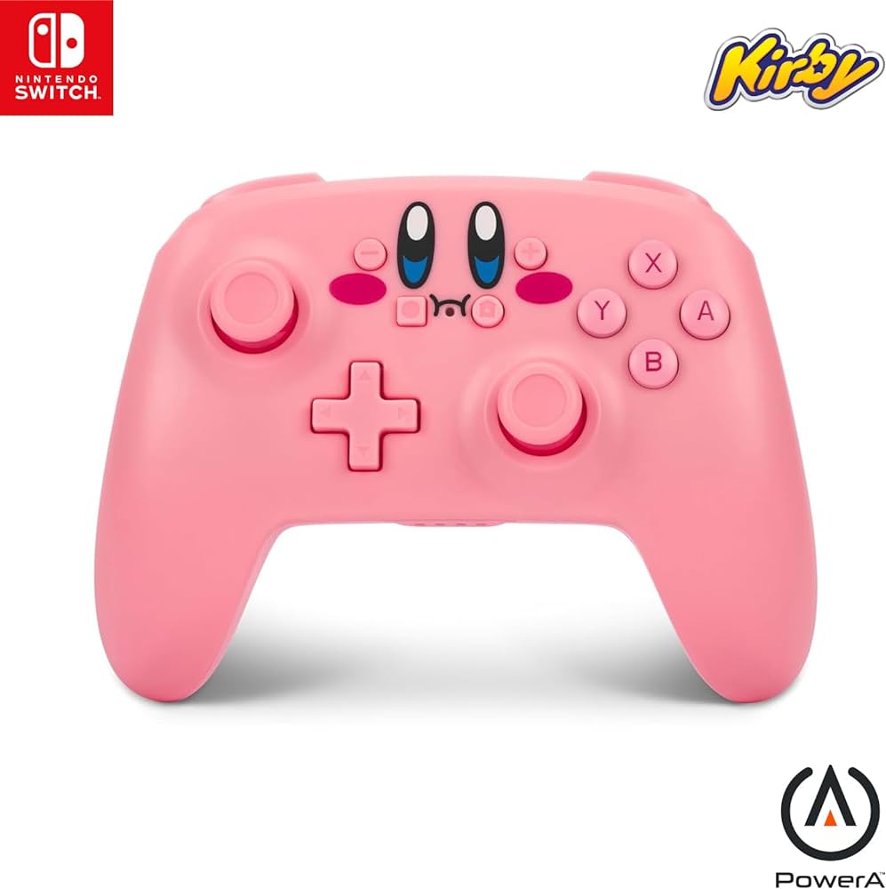 PowerA Switch Pro Controller: Kirby (Wireless)