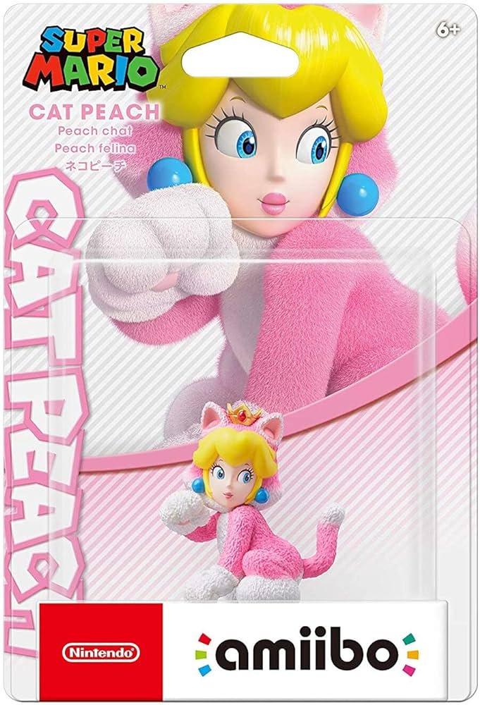 Super Mario - Cat Peach Amiibo