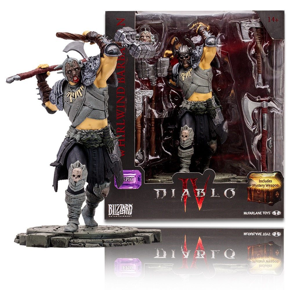 McFarlane Toys: Diablo IV: Whirlwind Barbarian Figure 6in (Epic)