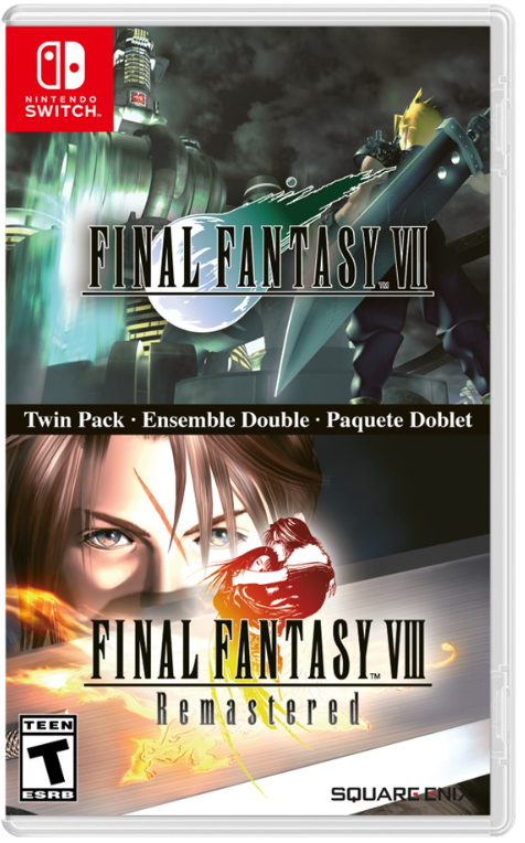 Nintendo Switch (Original) - Final Fantasy VII/VIII Twin Pack (Sealed) *PRE-ORDER