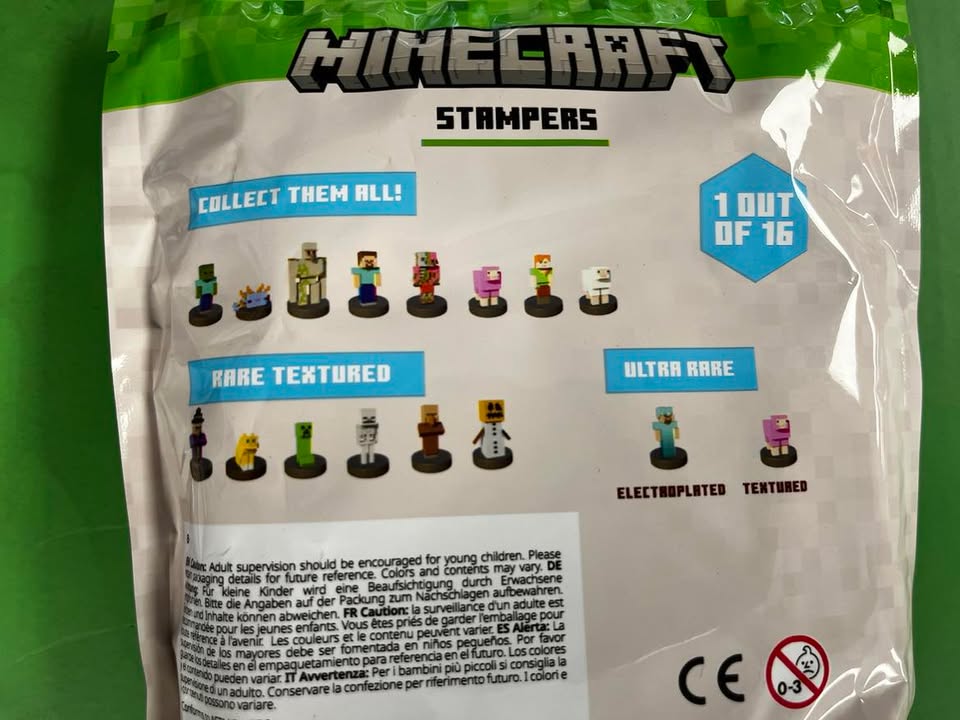 Figure Blind Bag - Minecraft Stamper (Special Edition)