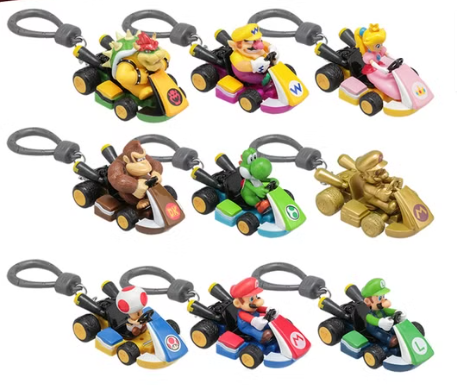 Keychain Blind Bag - Backpack Buddies: MarioKart