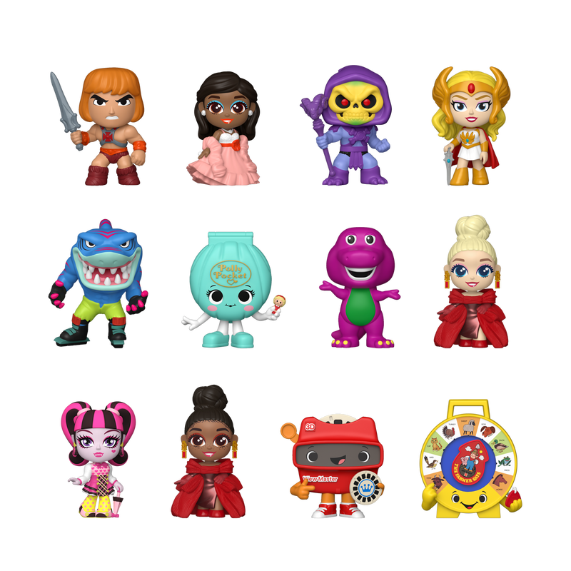 Figure Blind Box - Funko Mystery Mini: Mattel 80th Anniversary