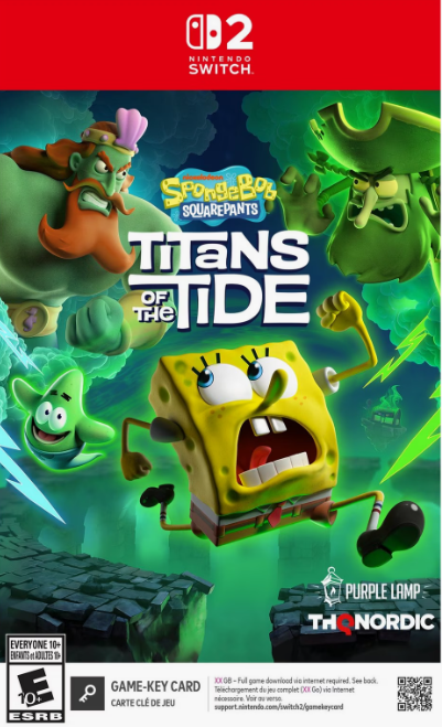 Nintendo Switch 2 - SpongeBob Square Pants: Titans of the Tide (Sealed) PRE-ORDER