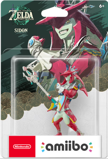 The Legend of Zelda: Tears of the Kingdom - Sidon Amiibo