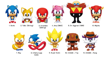 Keychain Blind Bag - Sonic the Hedgehog (Series 4)