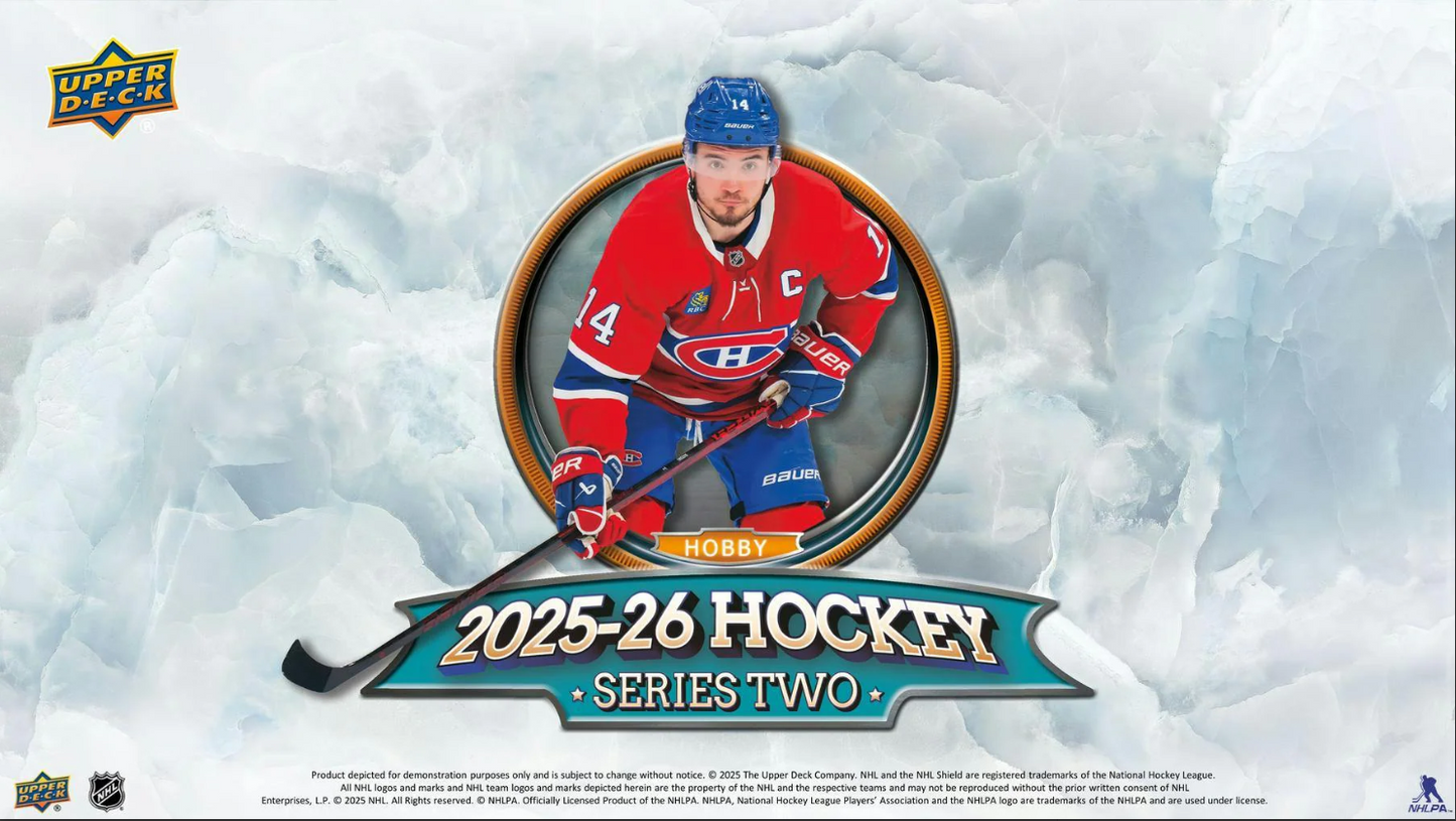 Upper Deck 2025-26 Hockey Series Two (Hobby Box) *Pre-Order*