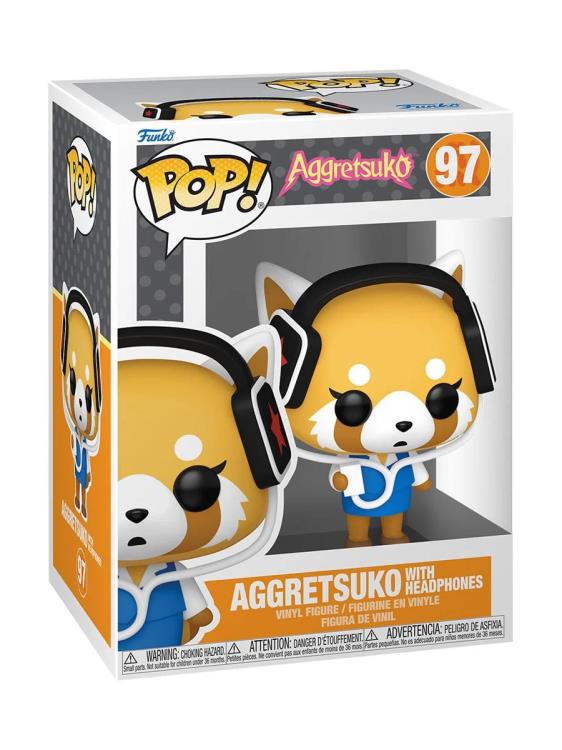 Sanrio: Aggretsuko: Aggretsuko w/ Headphones POP! #97