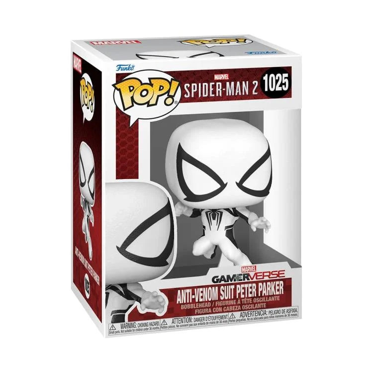 Games: Spider-Man 2: Anti-Venom Suit Peter Parker POP! #1025