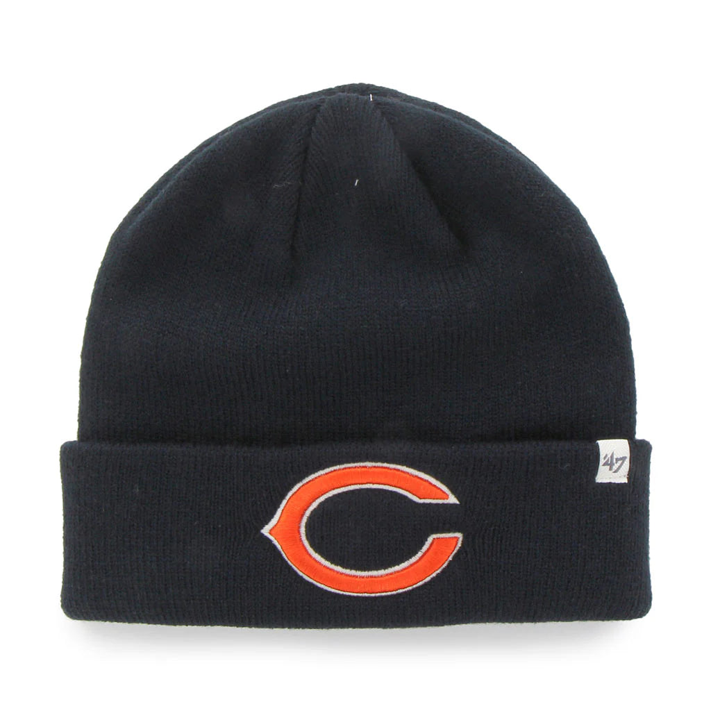 '47 Raised Cuff Knit Toque: NFL: Chicago Bears (Black)