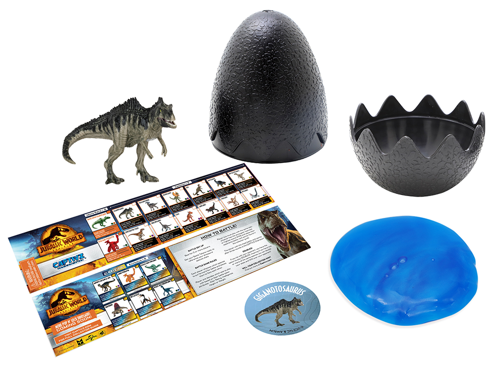 Figure and Slime Blind Egg - Jurassic World: Dominion