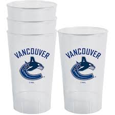 4 Pack Cup Set - NHL: Vancouver Canucks