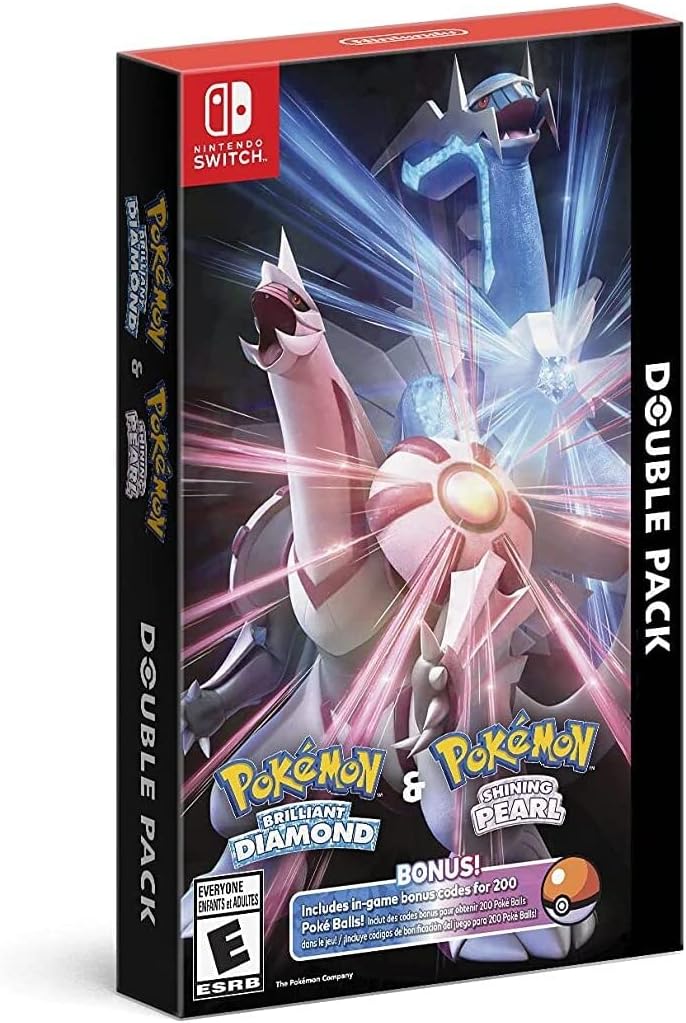 Nintendo Switch (Original) Pokémon Brilliant Diamond & Shining Pearl Double Pack (Sealed)