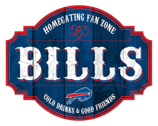 Buffalo Bills Homegate Wooden Tavern Sign (12")