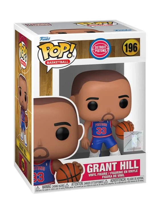 NBA: Detroit Pistons: Grant Hill (Rookie Season) POP! #196