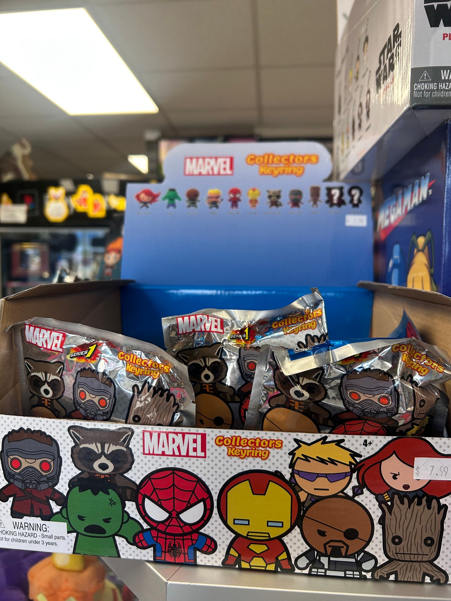 Blind Bags - Marvel Foam Keychain