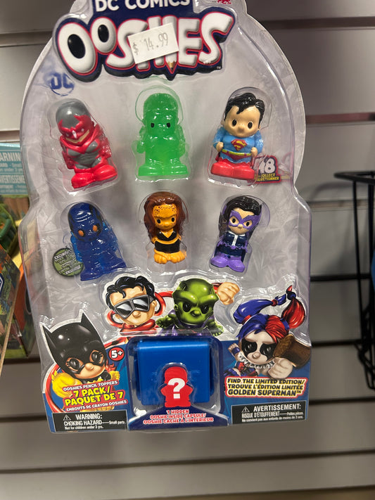 Figure Blind Box - DC Comics Ooshies 7-Pack (Series 3)