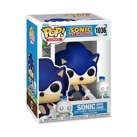 Games - Sonic the Hedgehog: Sonic with Chao POP! #1036