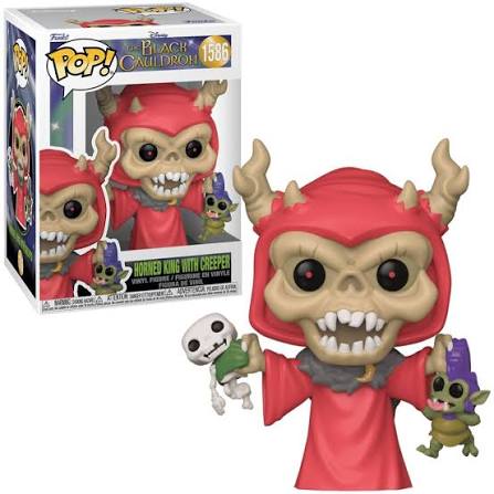 Disney - The Black Cauldron: Horned King with Creeper POP! #1586