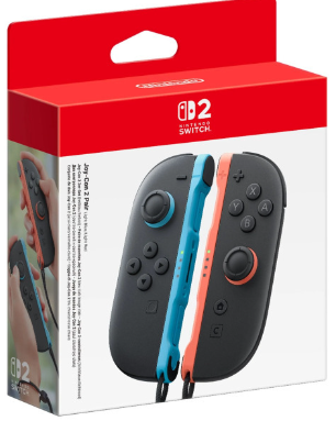 Nintendo Switch 2 - Light Blue/ Light Red Joy-Con 2 Controllers