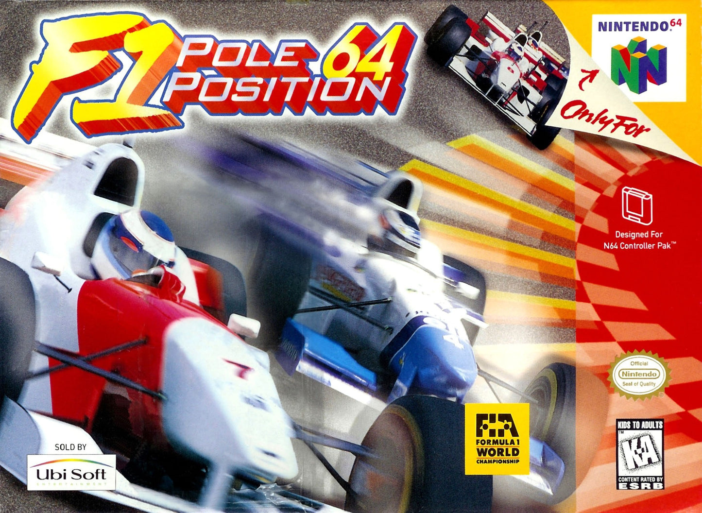N64 - F1 Pole Position 64 (Cartridge Only) (Used)