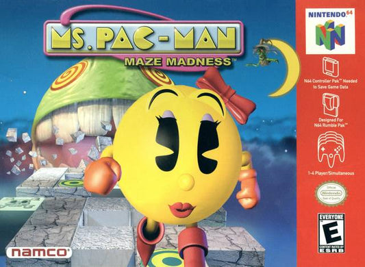 N64 - Ms. Pac-Man Maze Madness (Cartridge Only) (Used)