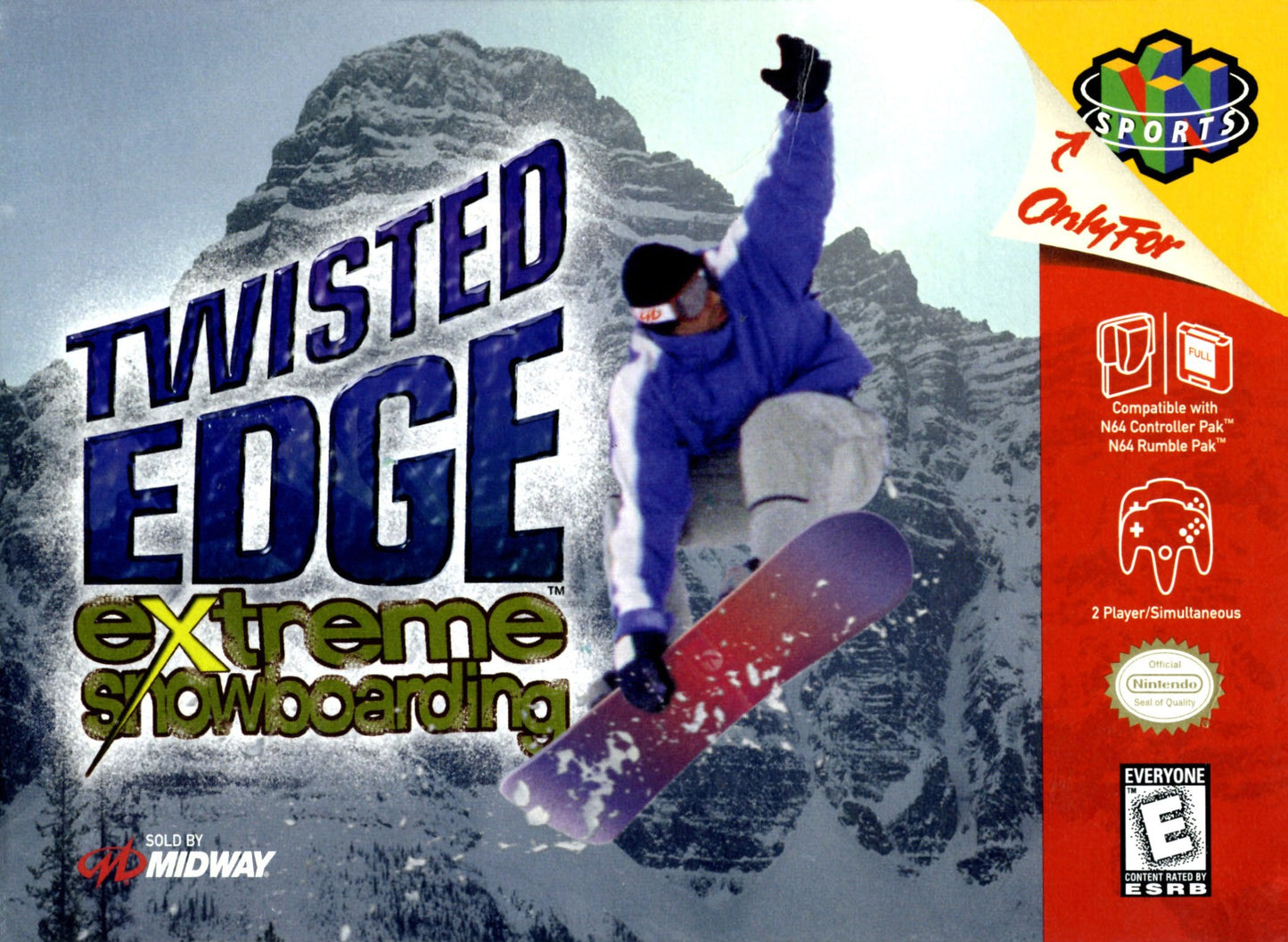 Twisted Edge Extreme Snowboarding (N64, Cartridge Only)