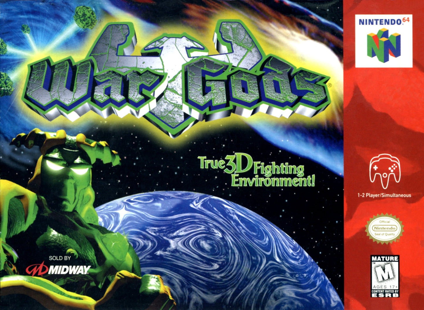N64 - War Gods (Cartridge Only) (Used)