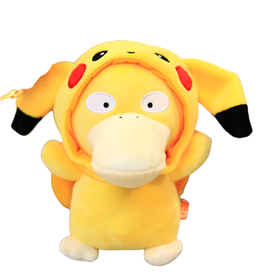 Psyduck as Pikachu Pokemon Plush