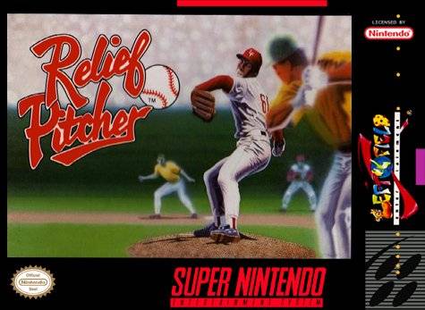 SNES - Relief Pitcher (Cartridge Only) (Used)