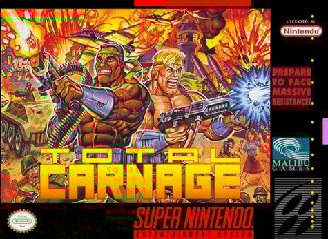 SNES - Total Carnage (Cartridge Only) (Used)