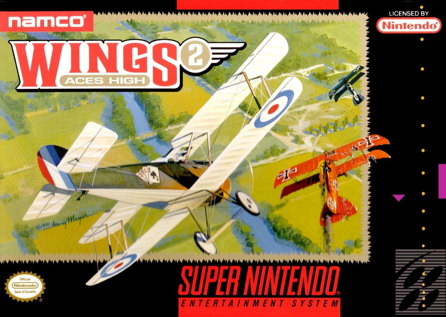 SNES - Wings 2: Aces High (Cartridge Only) (Used)