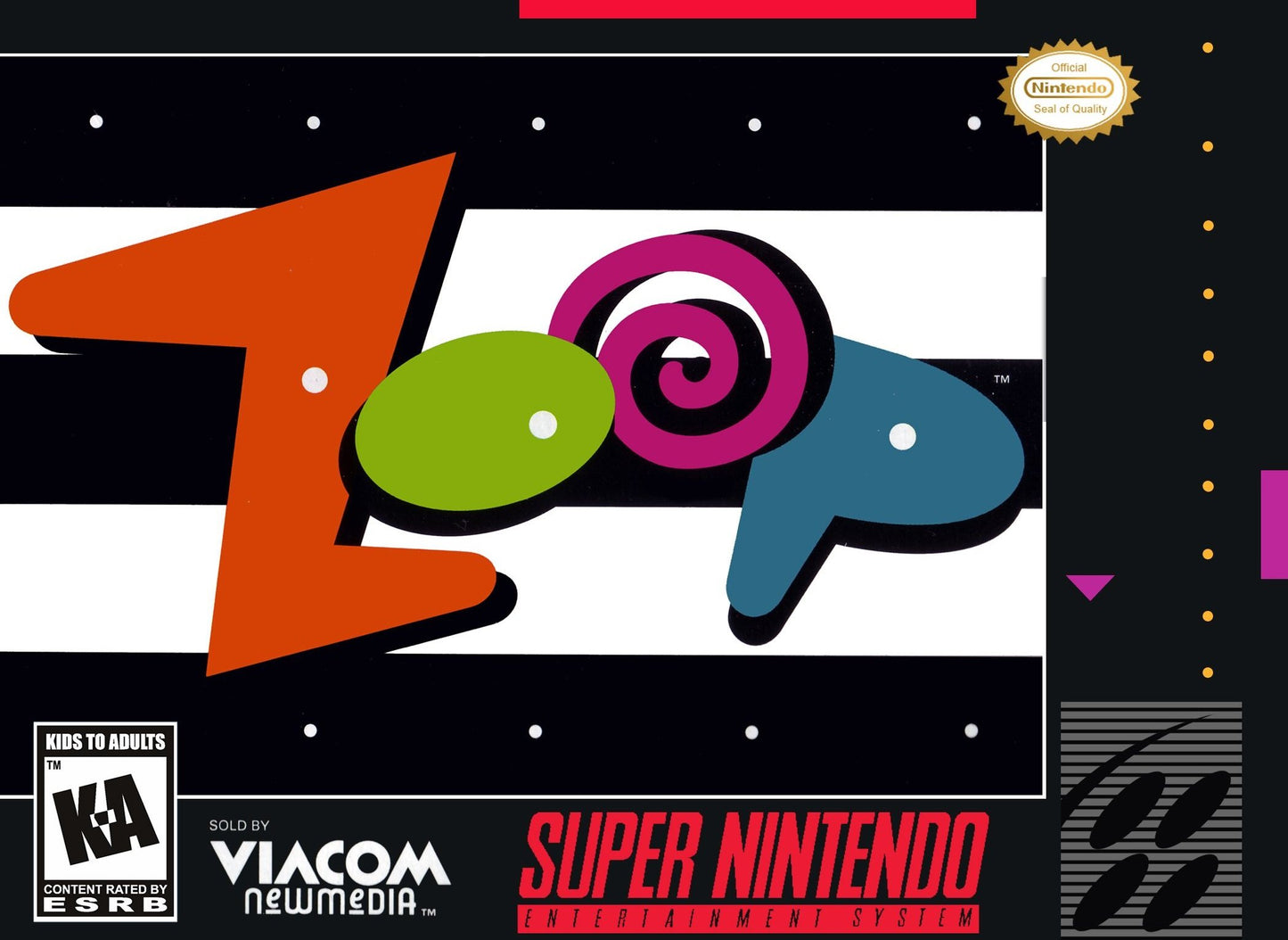 SNES - Zoop (Cartridge Only) (Used)