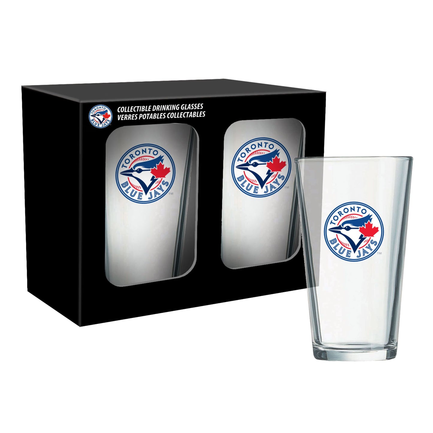 Glass - Logo Glass MLB: Toronto Blue Jays