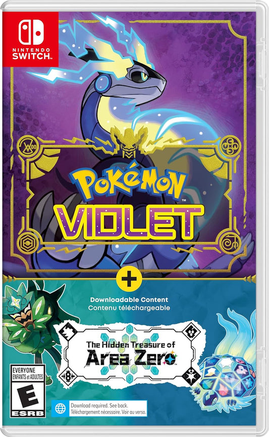 Nintendo Switch (Original) Pokémon Violet + The Hidden Treasure of Area Zero Bundle (Sealed)