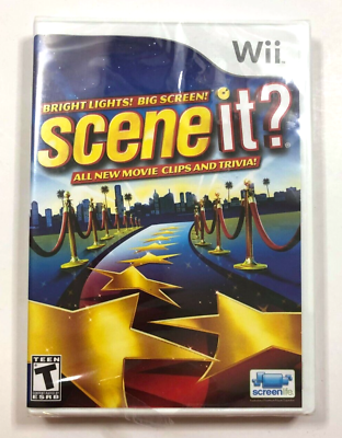 Nintendo Wii Scene It? Bright Lights! Big Screen! (Used)