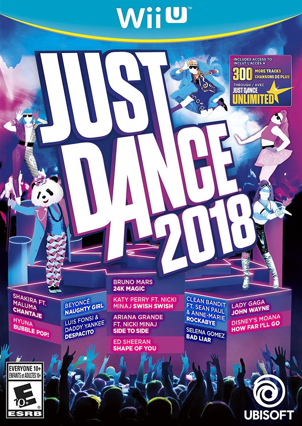Just Dance 2018 (Wii U, Used)