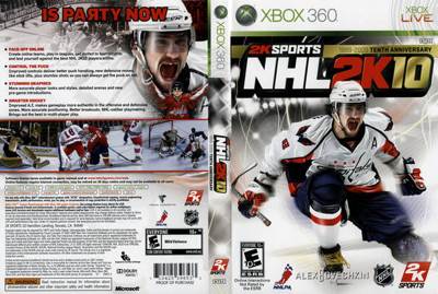 XB360- 2K Sports: NHL 2K10- 1999-2009 Tenth Anniversary