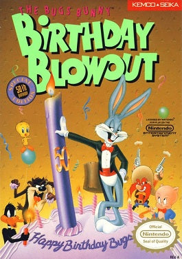 Original NES - The Bugs Bunny Birthday Blowout (Used)