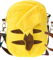 Pikachu -Pokemon Plush Shoulder Bag
