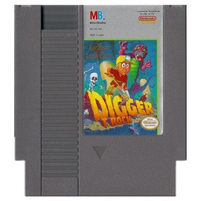 Original NES - Digger T. Rock: The Legend of the Lost City (Used)