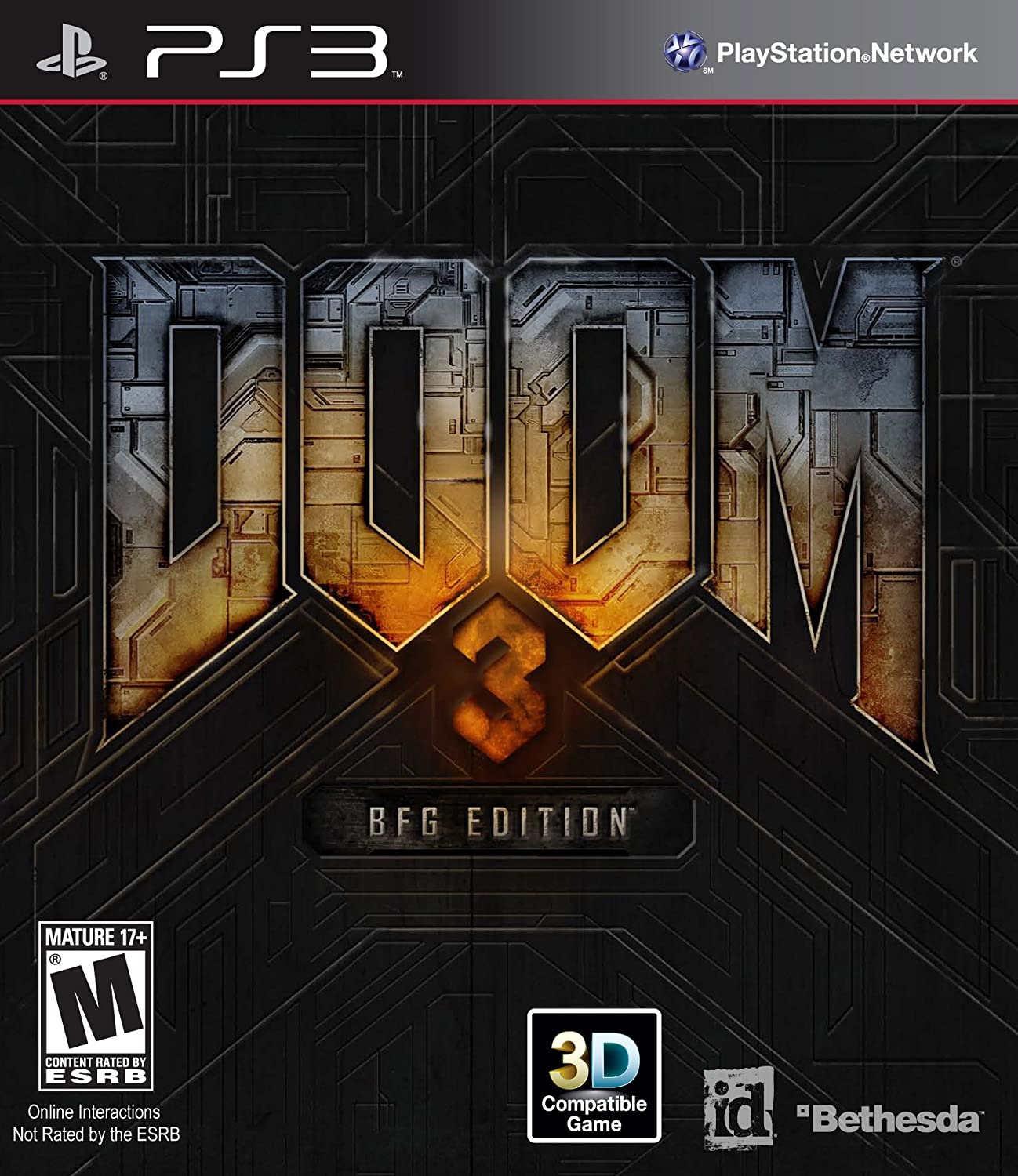 PS3 - DOOM 3 BFG Edition (Used)