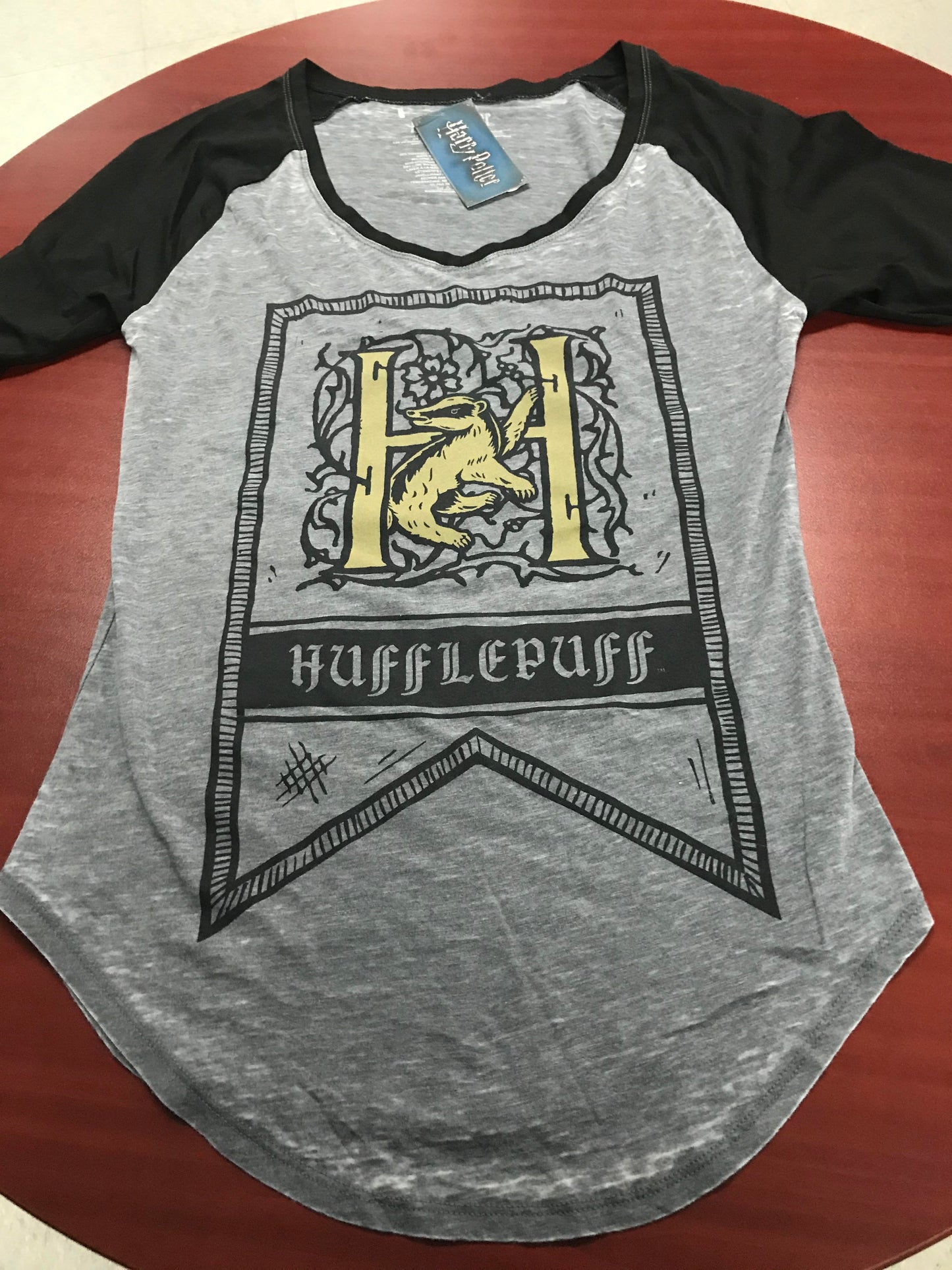Hufflepuff Raglan T Ladies