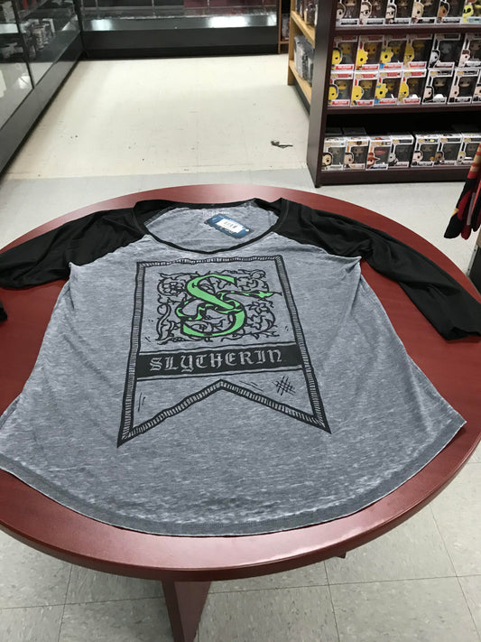 Slytherin Raglan T Ladies XL