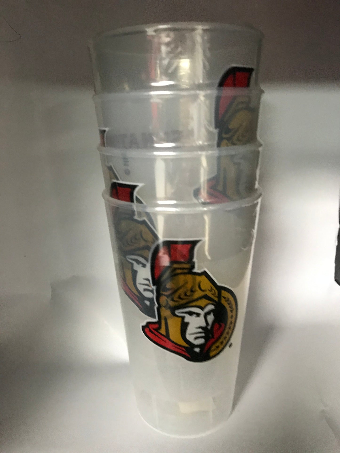 4 Pack Plastic Tumbler Ottawa Senators