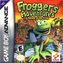Gameboy Advance Frogger's Adventure: Temple of the Frog (Used)